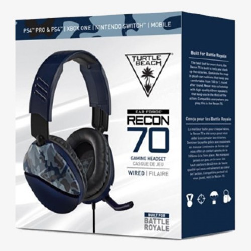 Turtle Beach  Recon 70 Blue Camo Headset